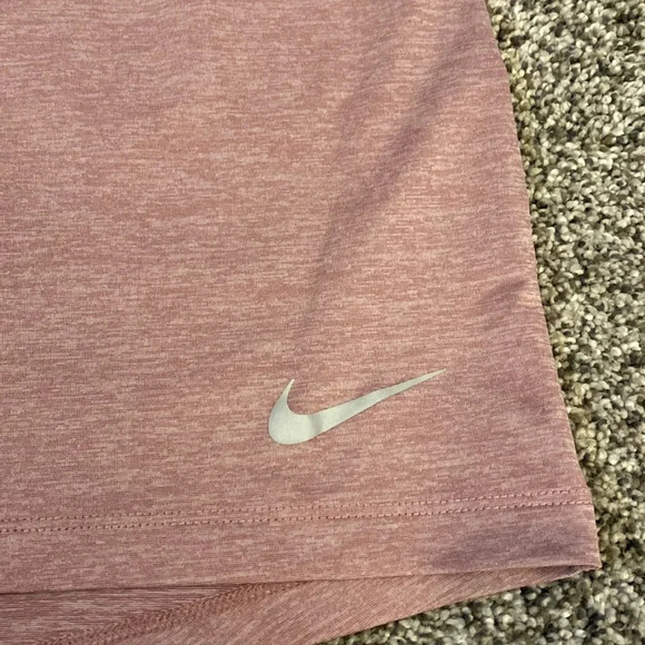 Nike DriFit Tank in Dusty Pink - Picture 2 of 5